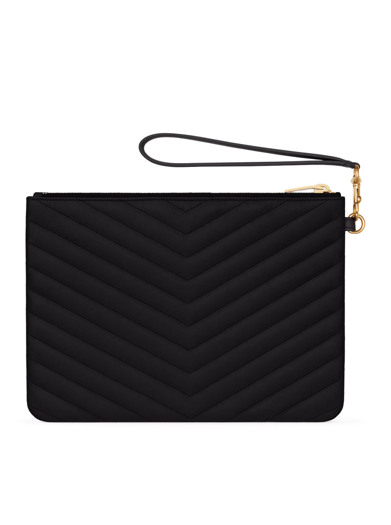 CASSANDRE MATELASSÉ QUILTED LEATHER POUCH