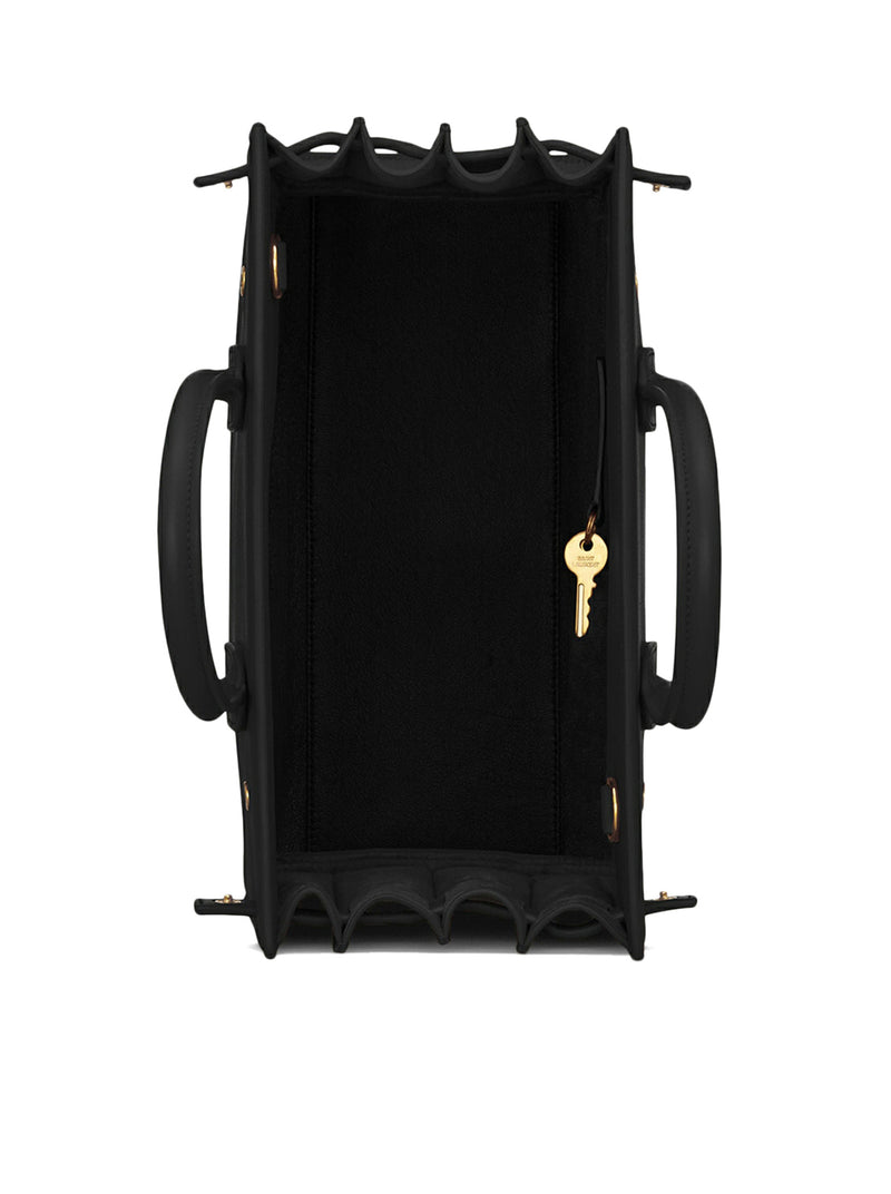 SAC DE JOUR BABY IN BLACK LEATHER BAG