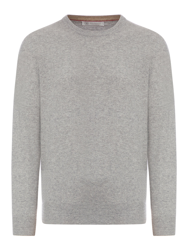 ESSENTIAL CREW NECK CASHMERE SWEATER