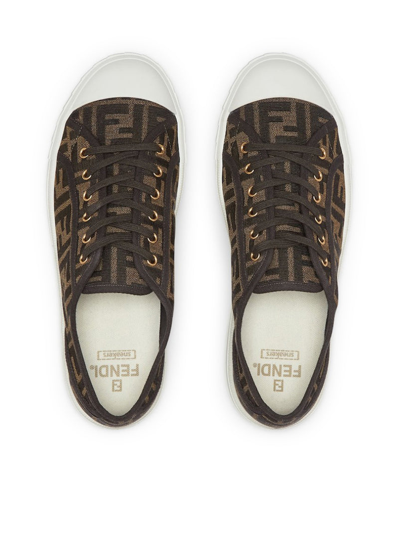 DOMINO LOW TOP SNEAKER IN FF FABRIC