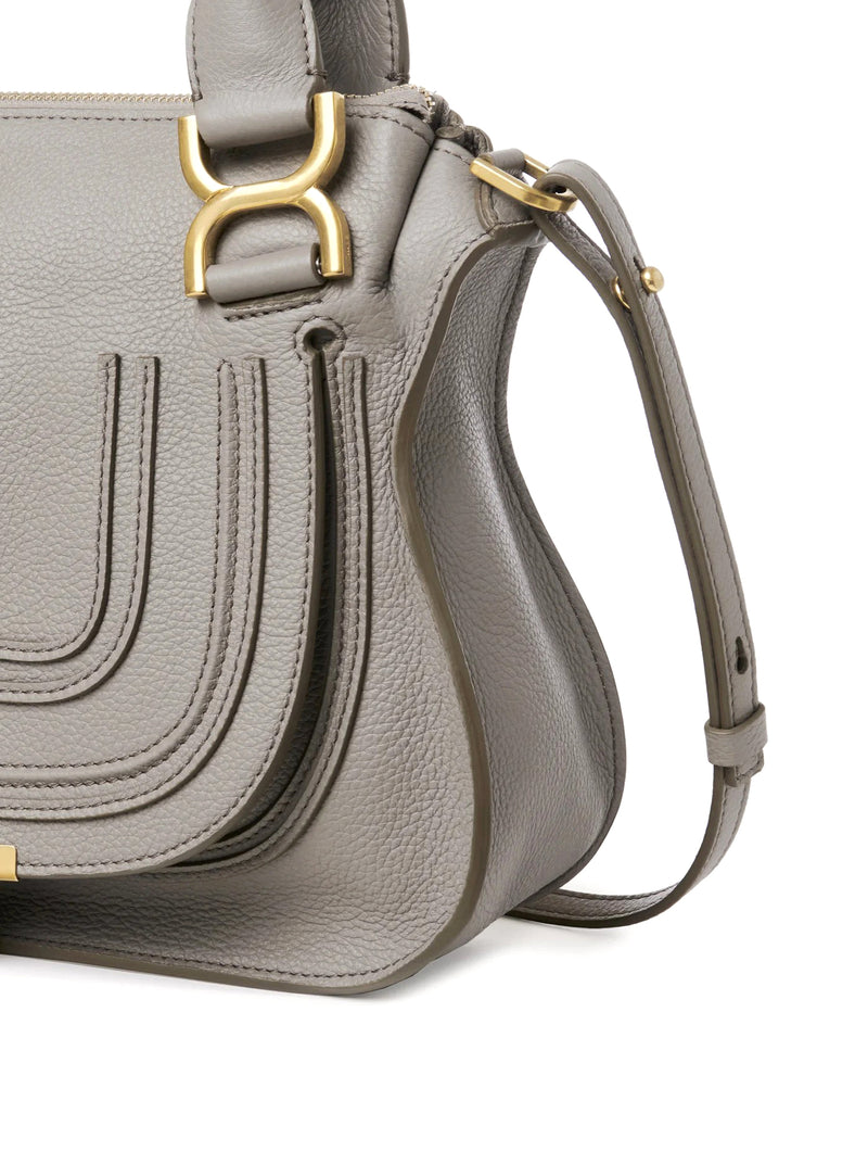 SMALL MARCIE BAG IN GRENADE LEATHER