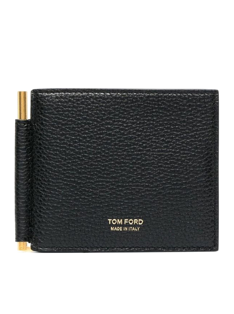 SOFT GRAIN LEATHER MONEY CLIP WALLET