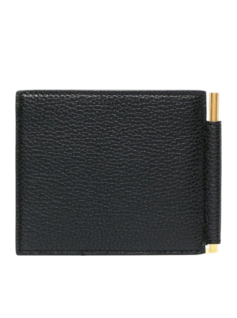 SOFT GRAIN LEATHER MONEY CLIP WALLET