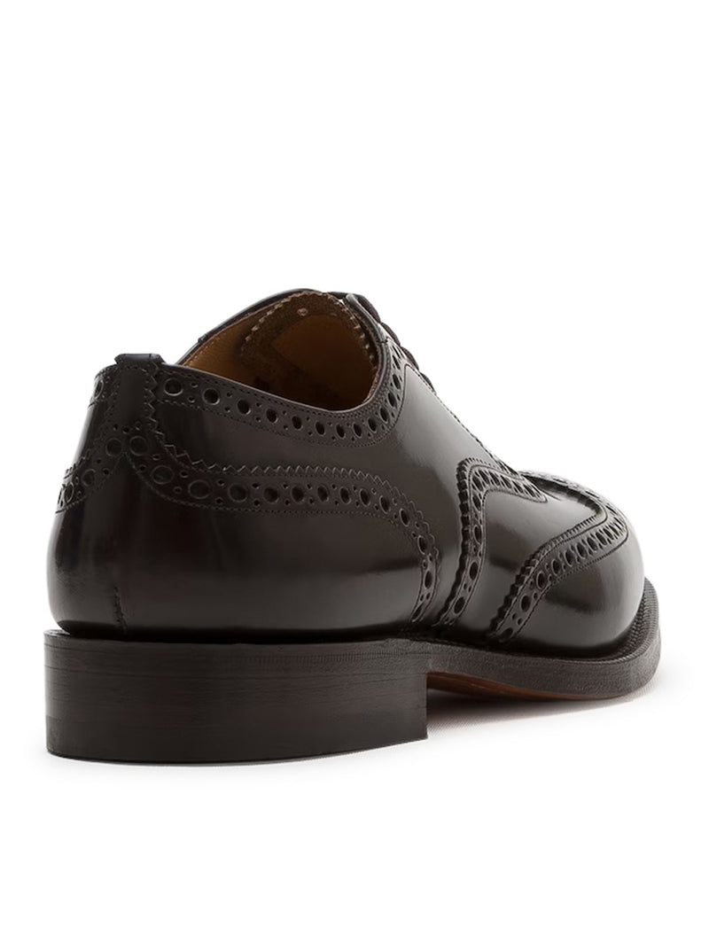 OXFORD BROGUE BURWOOD IN BRUSHED CALFSKIN