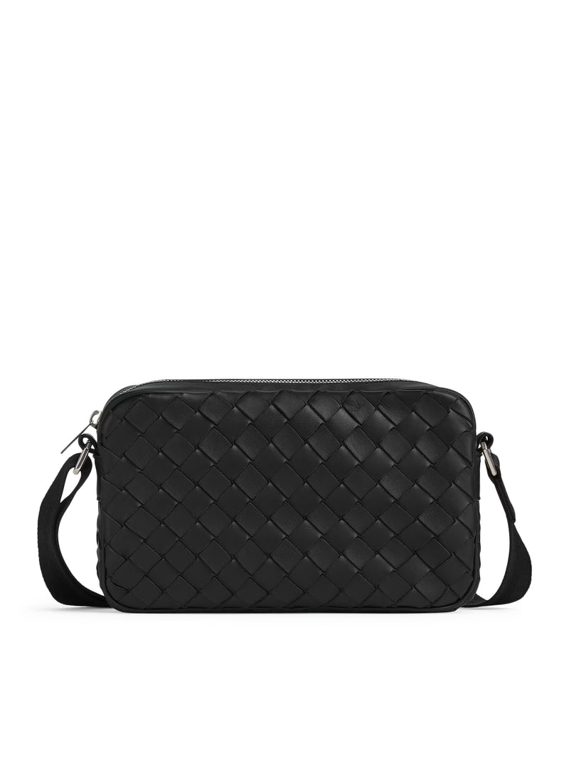 SMALL BRAIDED CAMERA BAG