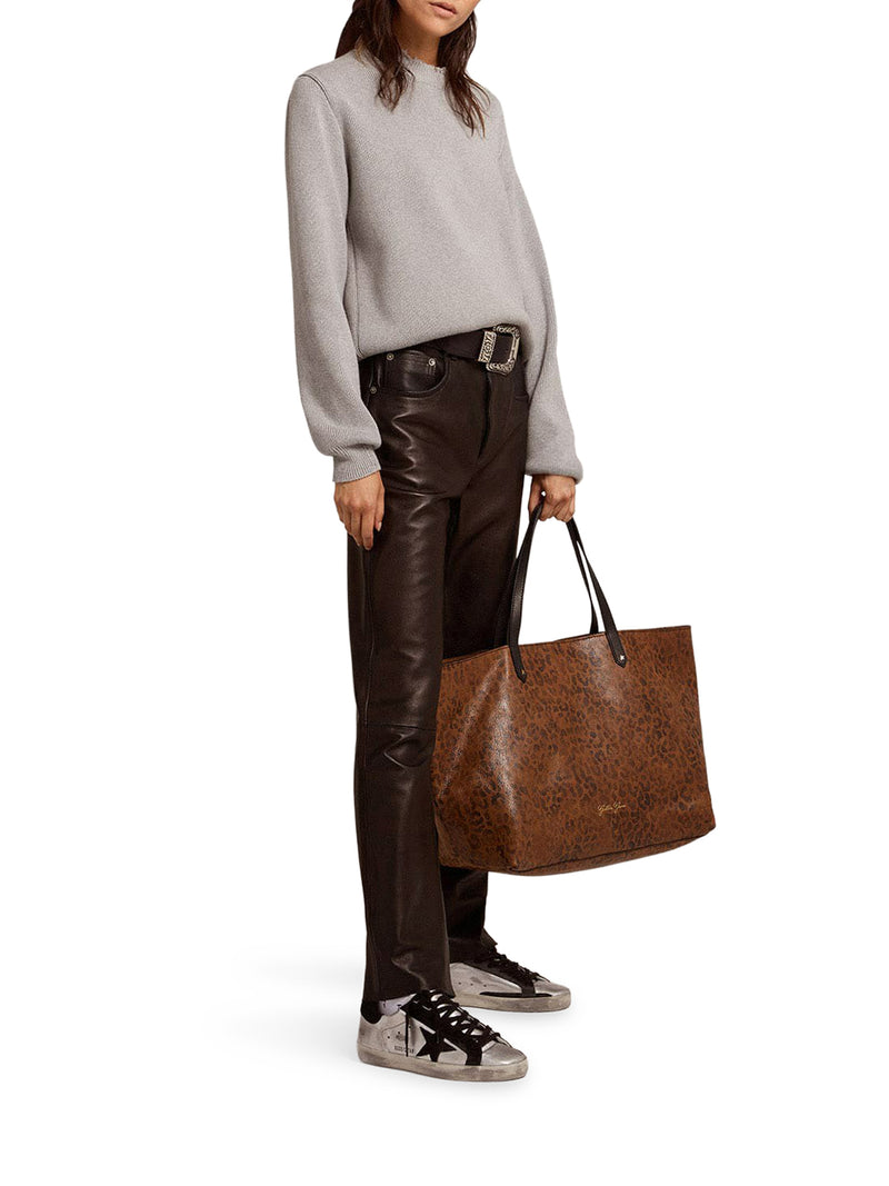 SWEATER WITH A LIVED EFFECT