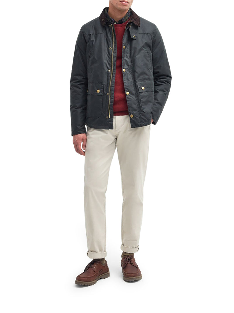 Reelin wax-coated jacket
