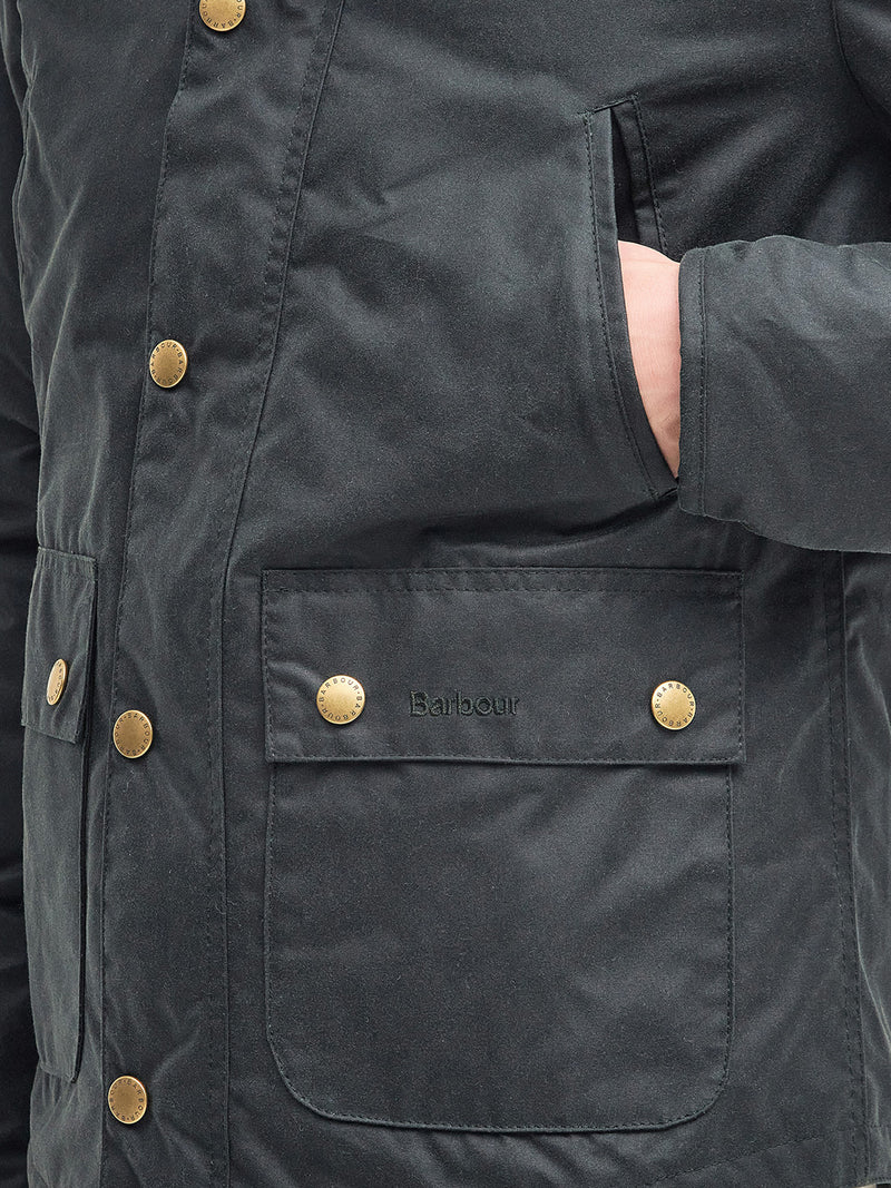 Reelin wax-coated jacket
