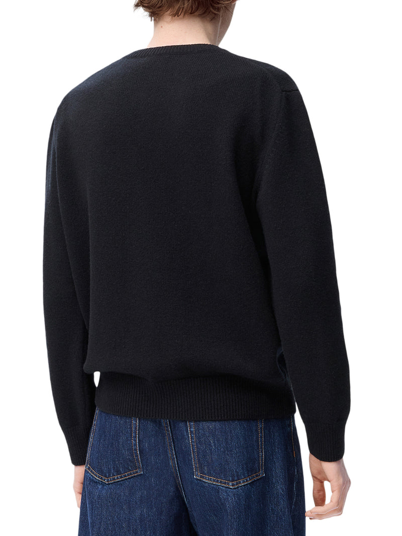 WOOL SWEATER WITH ANAGRAM