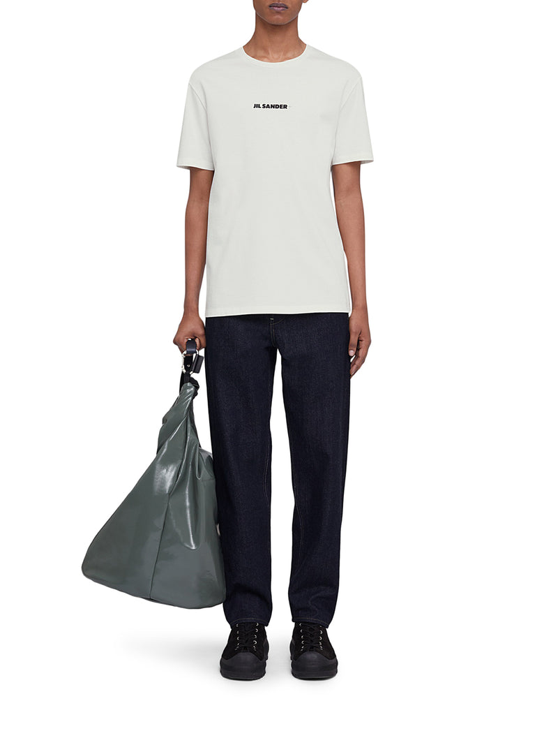 CREWNECK T-SHIRT WITH JIL SANDER LOGO