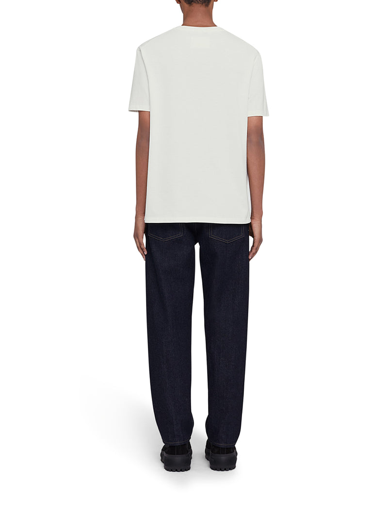 CREWNECK T-SHIRT WITH JIL SANDER LOGO