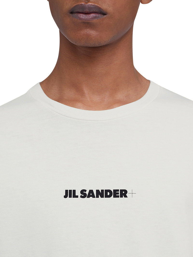 CREWNECK T-SHIRT WITH JIL SANDER LOGO