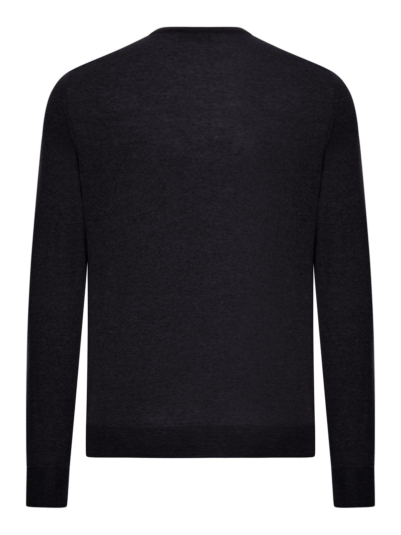 CREWNECK SWEATER IN VIRGIN WOOL