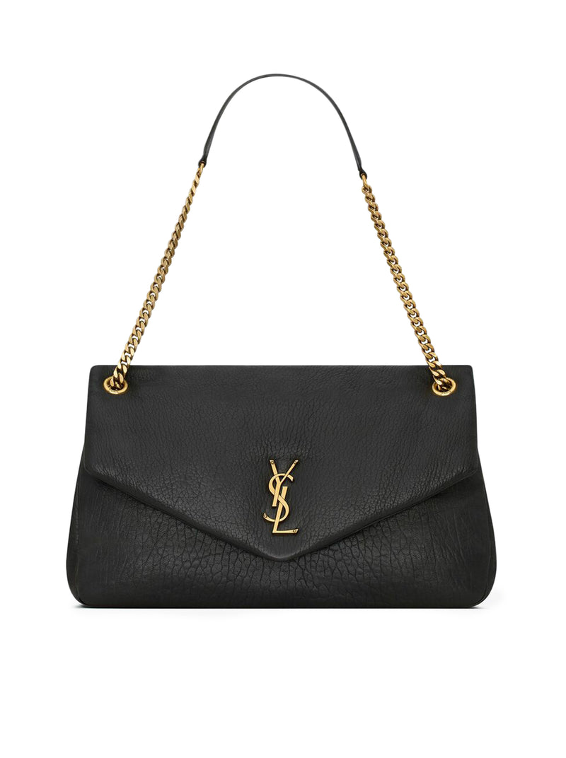 CALYPSO LARGE BAG IN NATURAL GRAIN LAMBSKIN