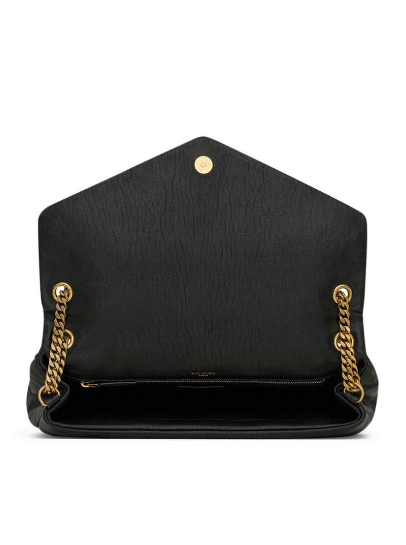 CALYPSO LARGE BAG IN NATURAL GRAIN LAMBSKIN