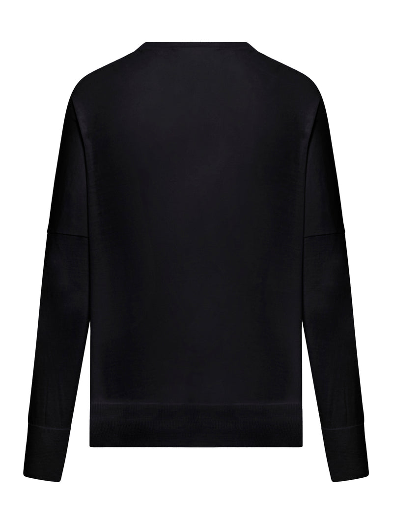 CREW NECK WOOL SWEATER