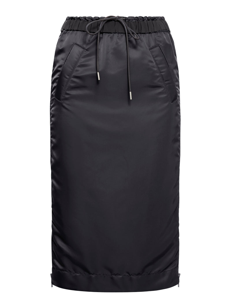 NYLON TWILL SKIRT