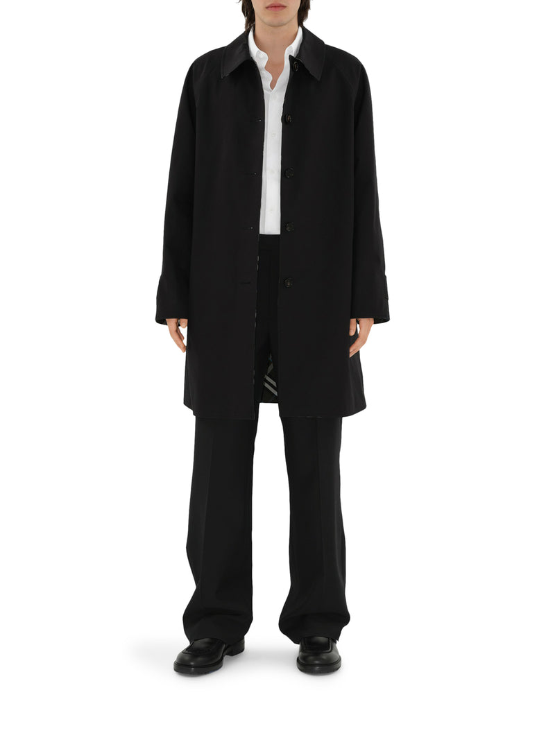 LONG GABARDINE COAT