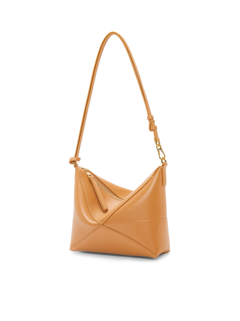 PUZZLE FOLD POUCH IN POLISHED CALFSKIN