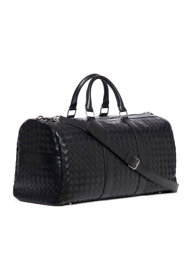 TRAVEL BAG WITH WOVEN PATTERN
