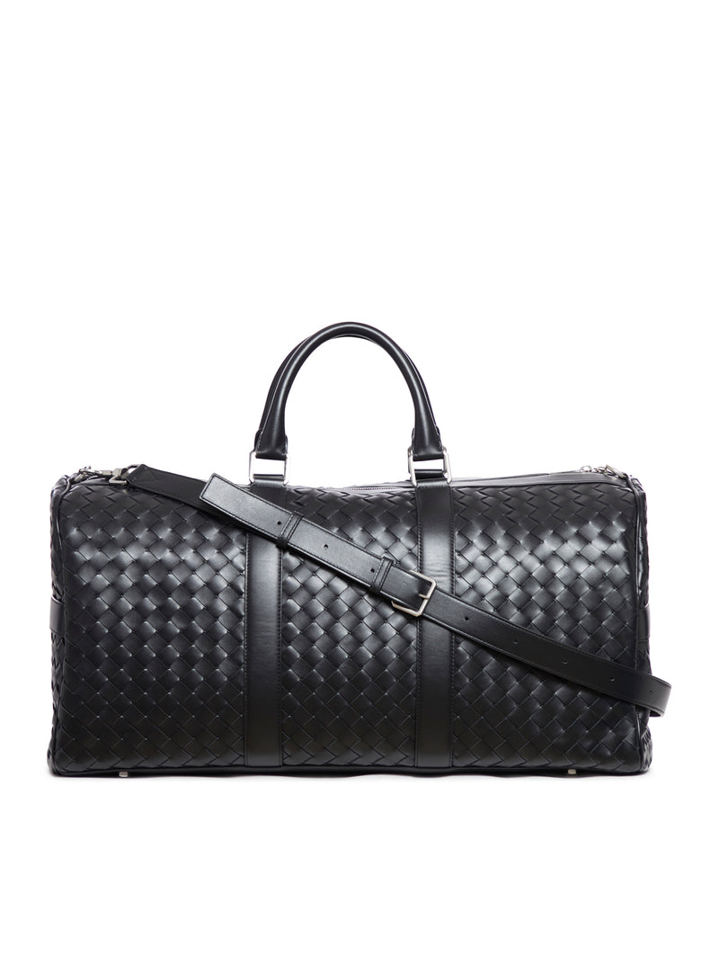 TRAVEL BAG WITH WOVEN PATTERN