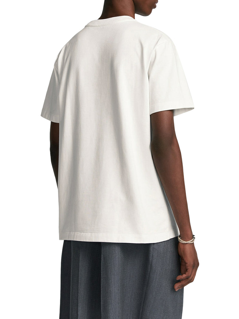 Relaxed fit T-shirt with handwritten Christian Dior signature