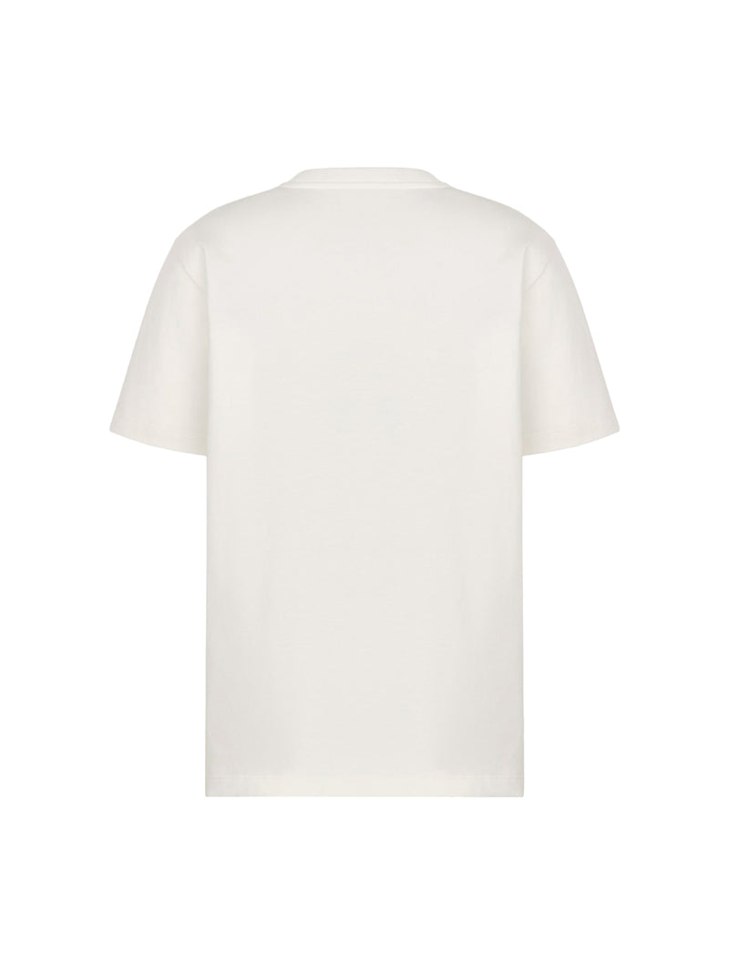 Relaxed fit T-shirt with handwritten Christian Dior signature