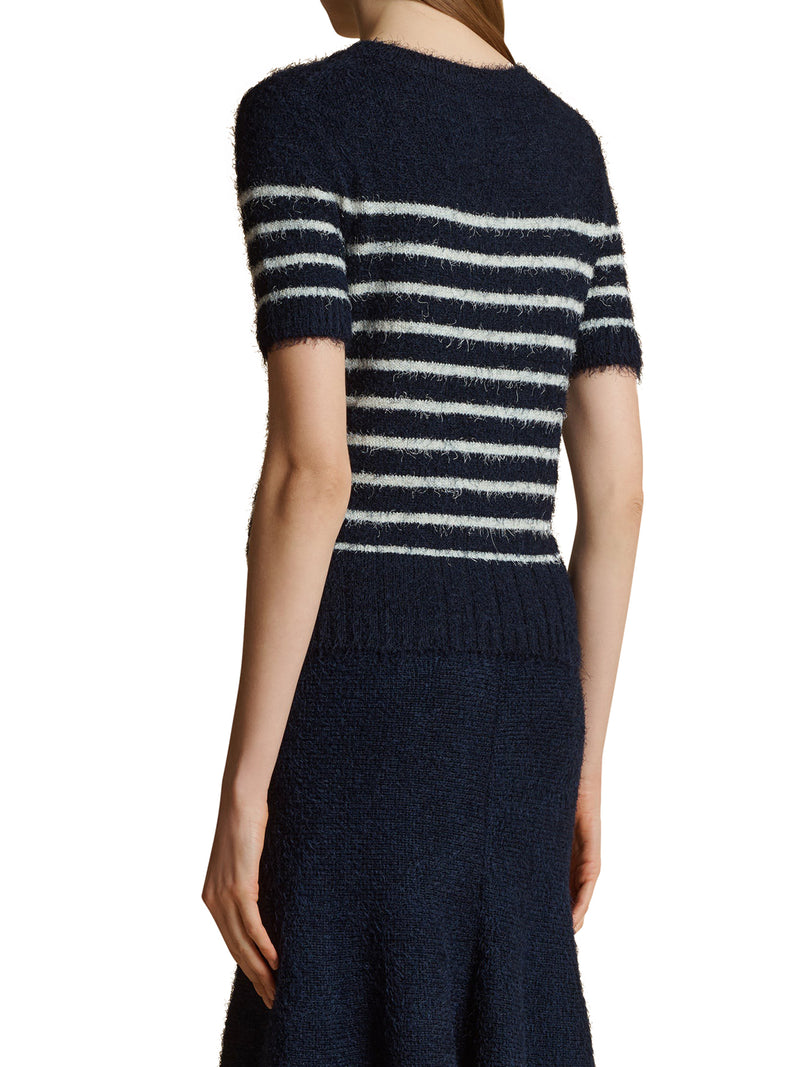 Luphia sweater in wool and silk blend