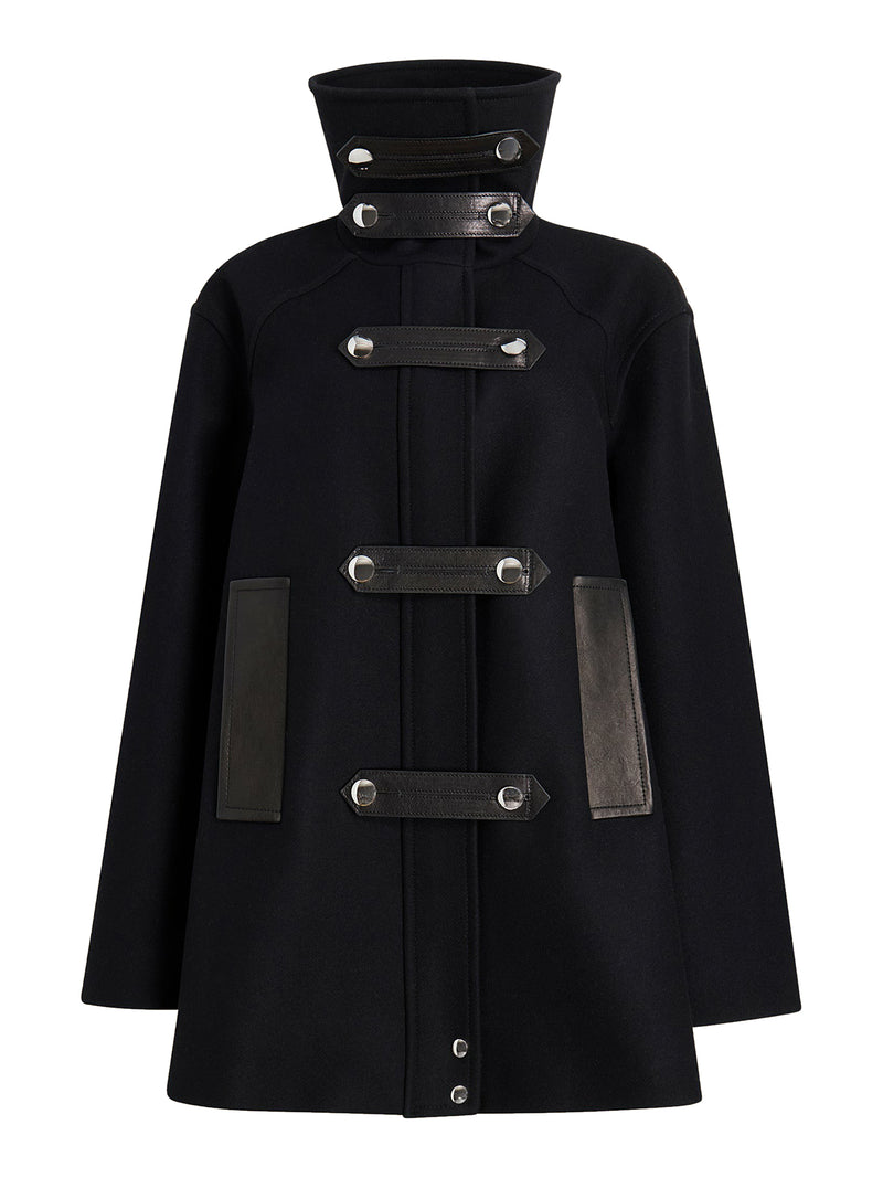 Melbo coat in wool blend