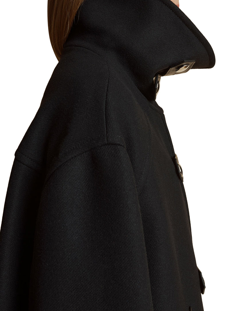 Melbo coat in wool blend