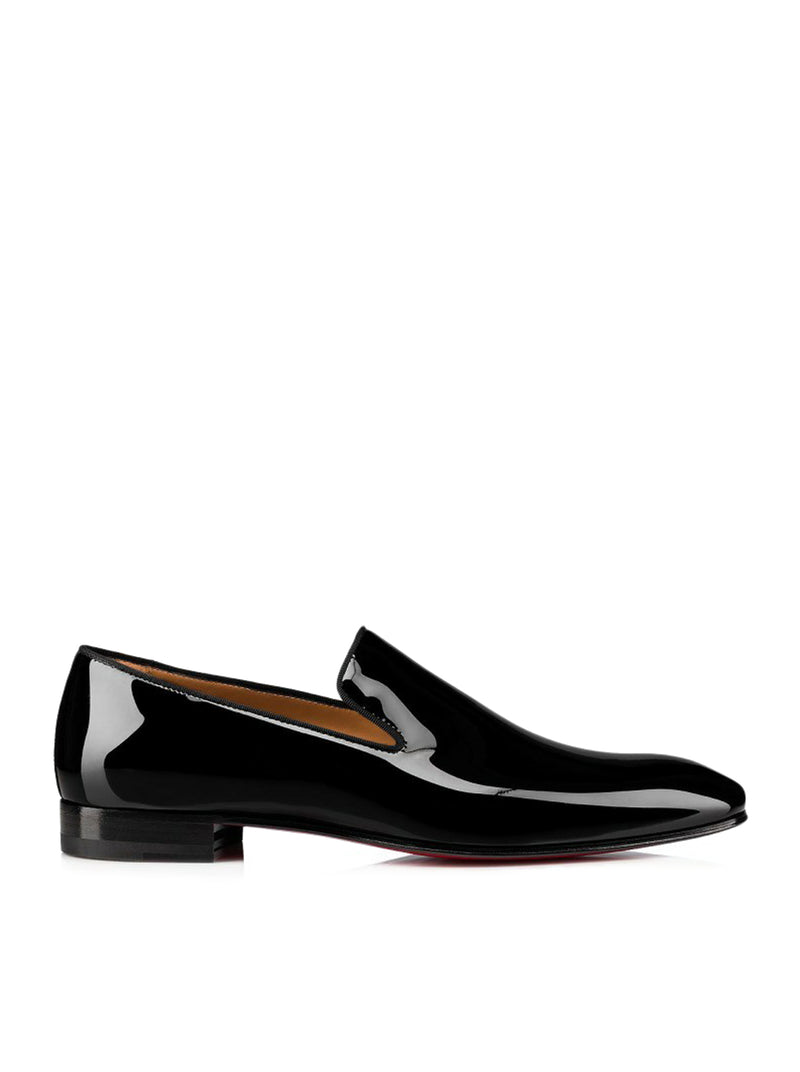 DENDELION SHINY LEATHER LOAFERS