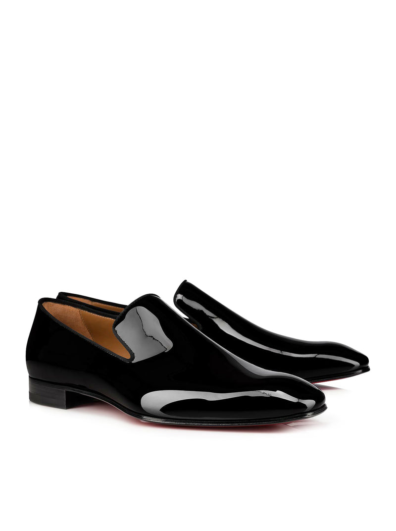 DENDELION SHINY LEATHER LOAFERS