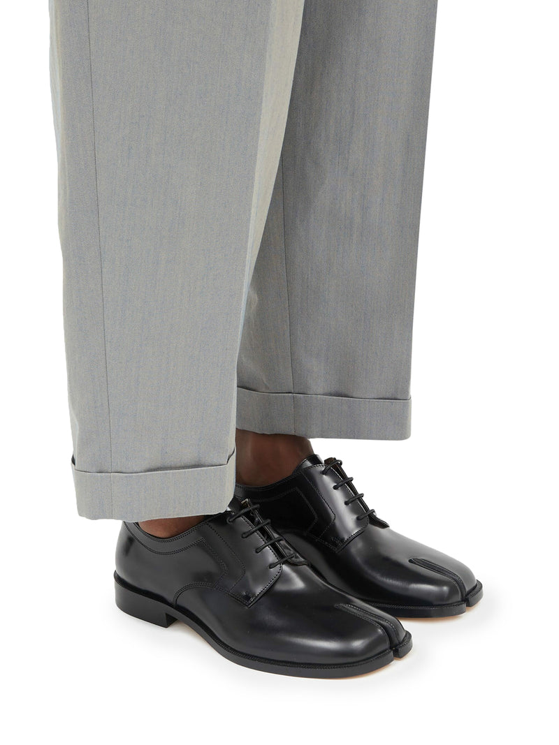 DERBY TABI IN POLISHED CALFSKIN