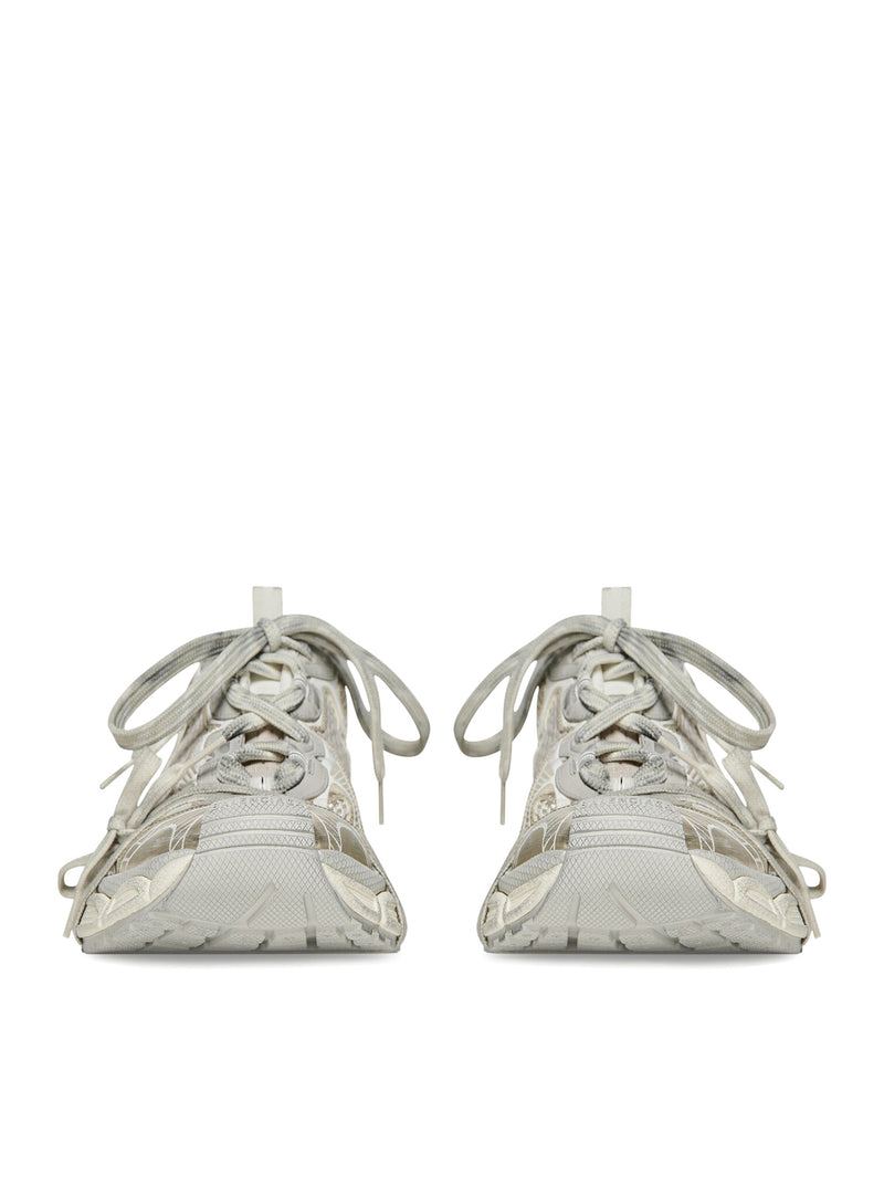 WOMEN`S 3XL SNEAKERS IN OFF WHITE