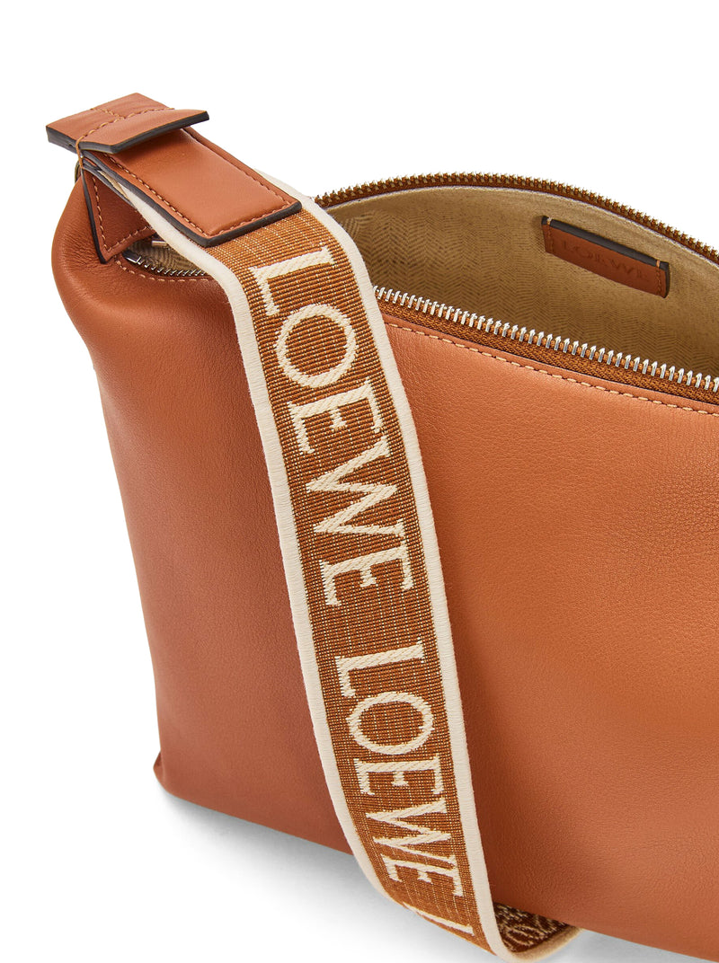 SMALL CUBI SHOULDER BAG IN SMOOTH CALFSKIN AND JACQUARD