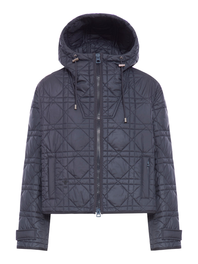 Hooded peacoat
