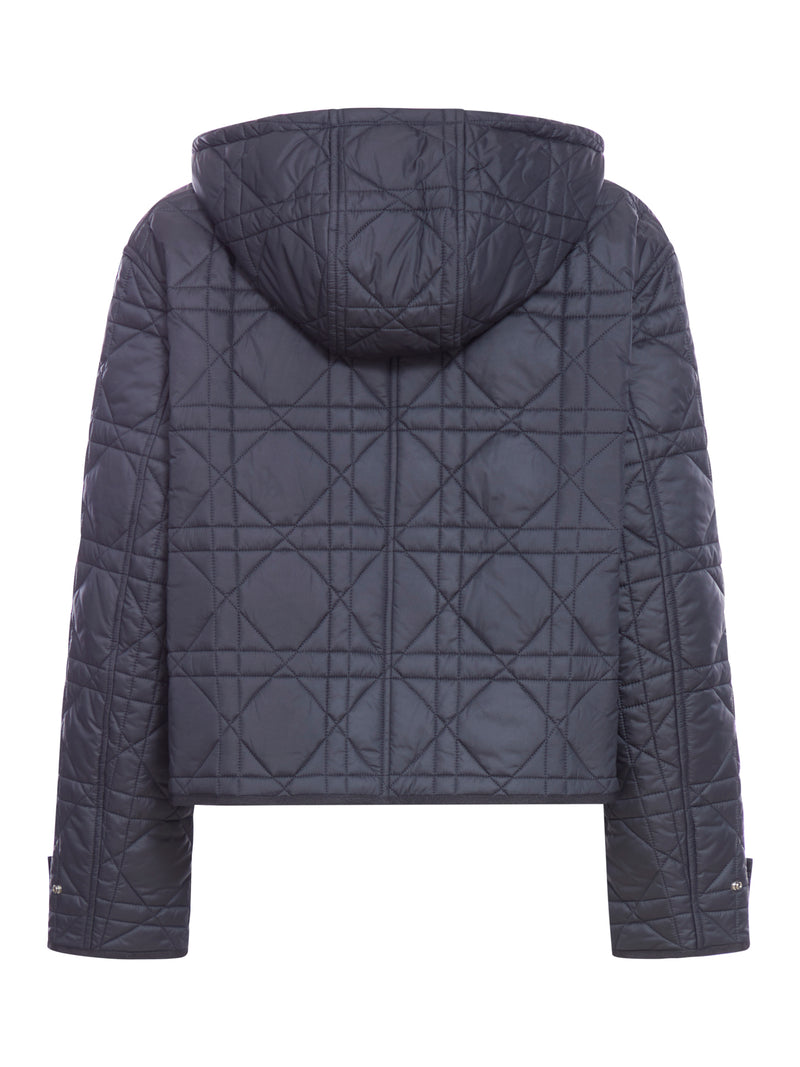 Hooded peacoat