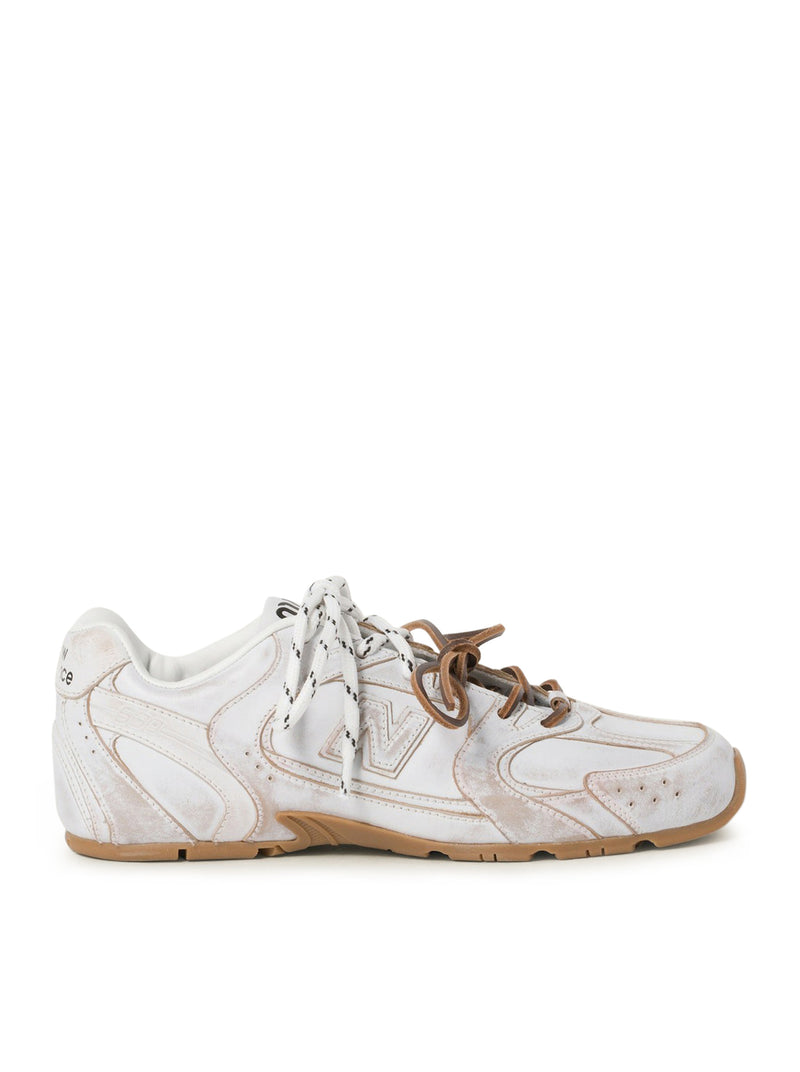NEW BALANCE X MIU MIU 530 SL SNEAKERS IN LEATHER