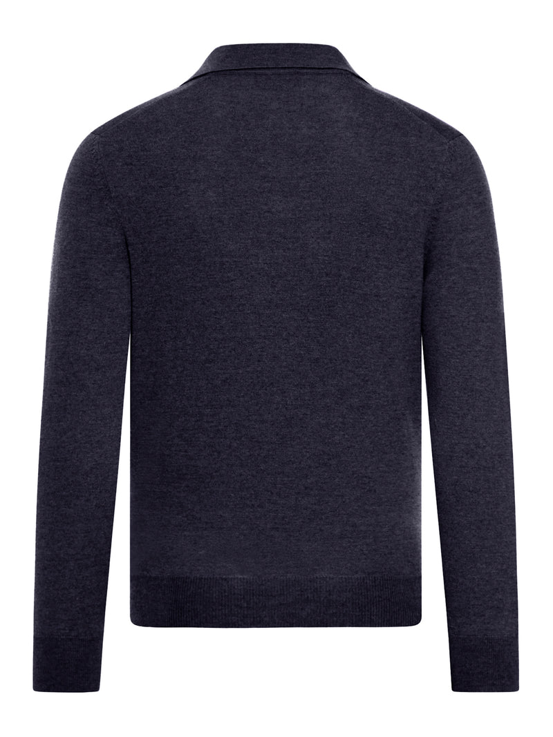 ATHLEISURE KNITTED SKIPPER POLO