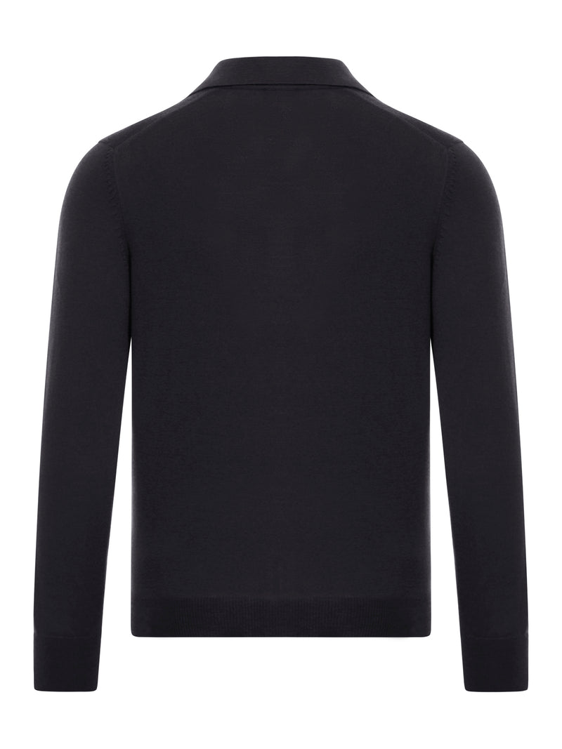 ATHLEISURE KNITTED SKIPPER POLO