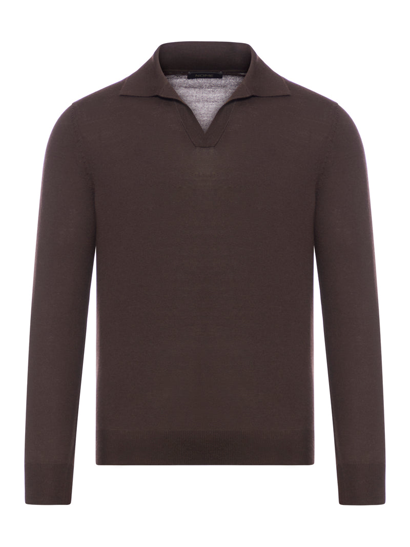 ATHLEISURE KNITTED SKIPPER POLO