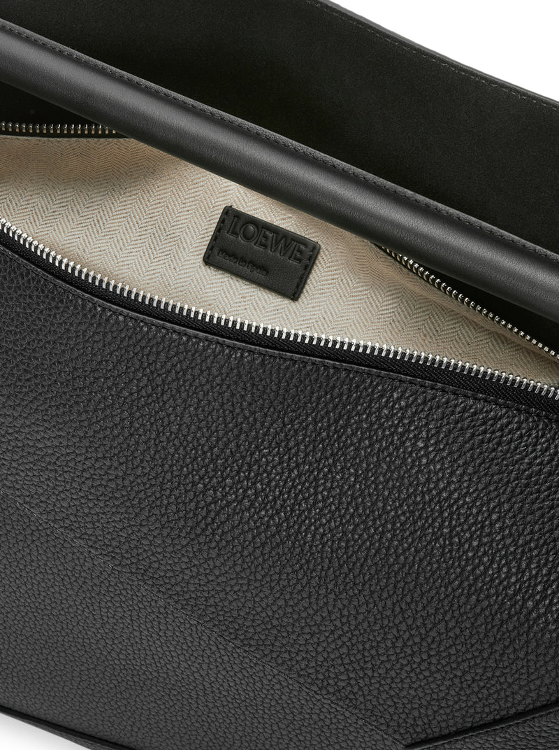 LARGE PUZZLE BAG IN HAMMERED CALFSKIN