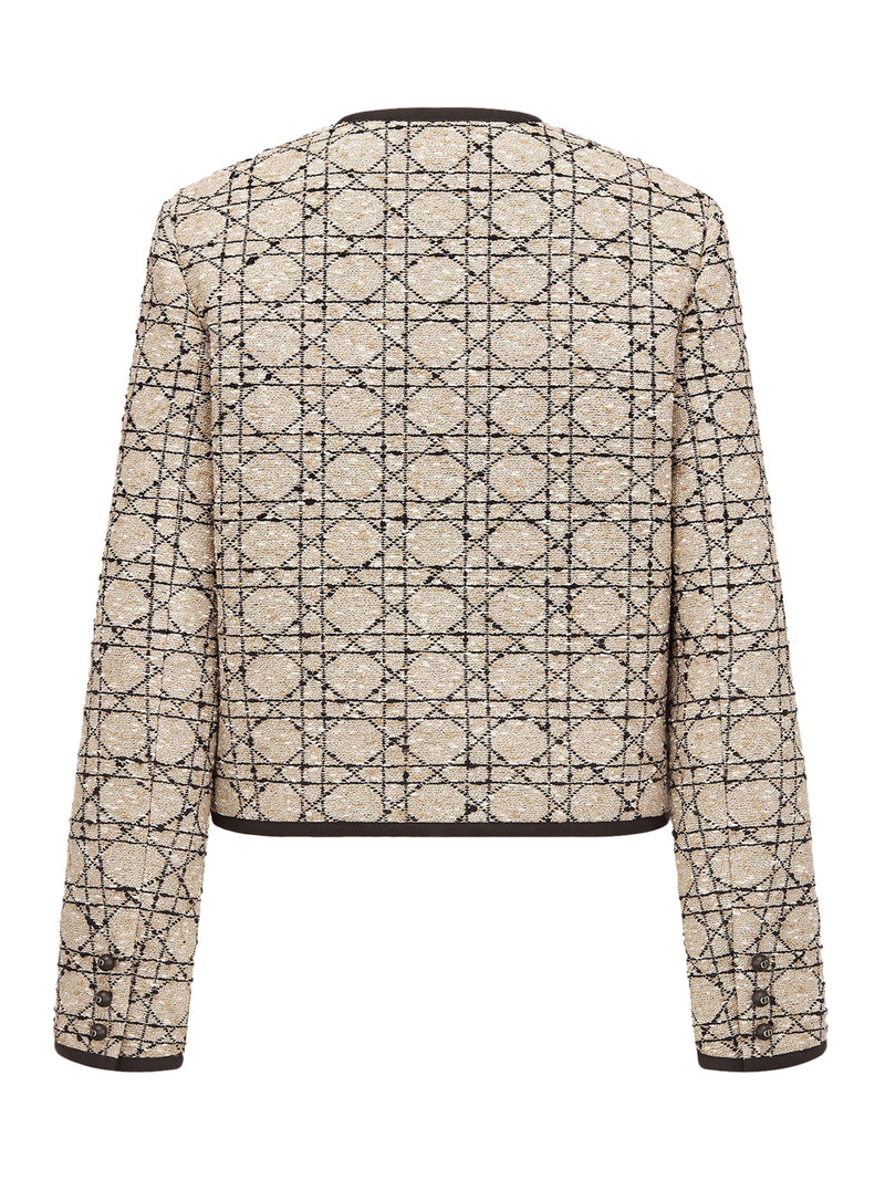 Cannage Short Jacket
