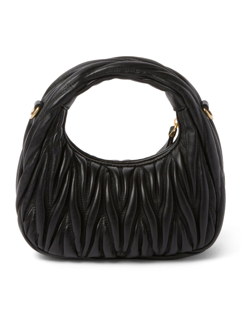 MINI HOBO WANDER BAG IN NAPPA MATELASSÈ