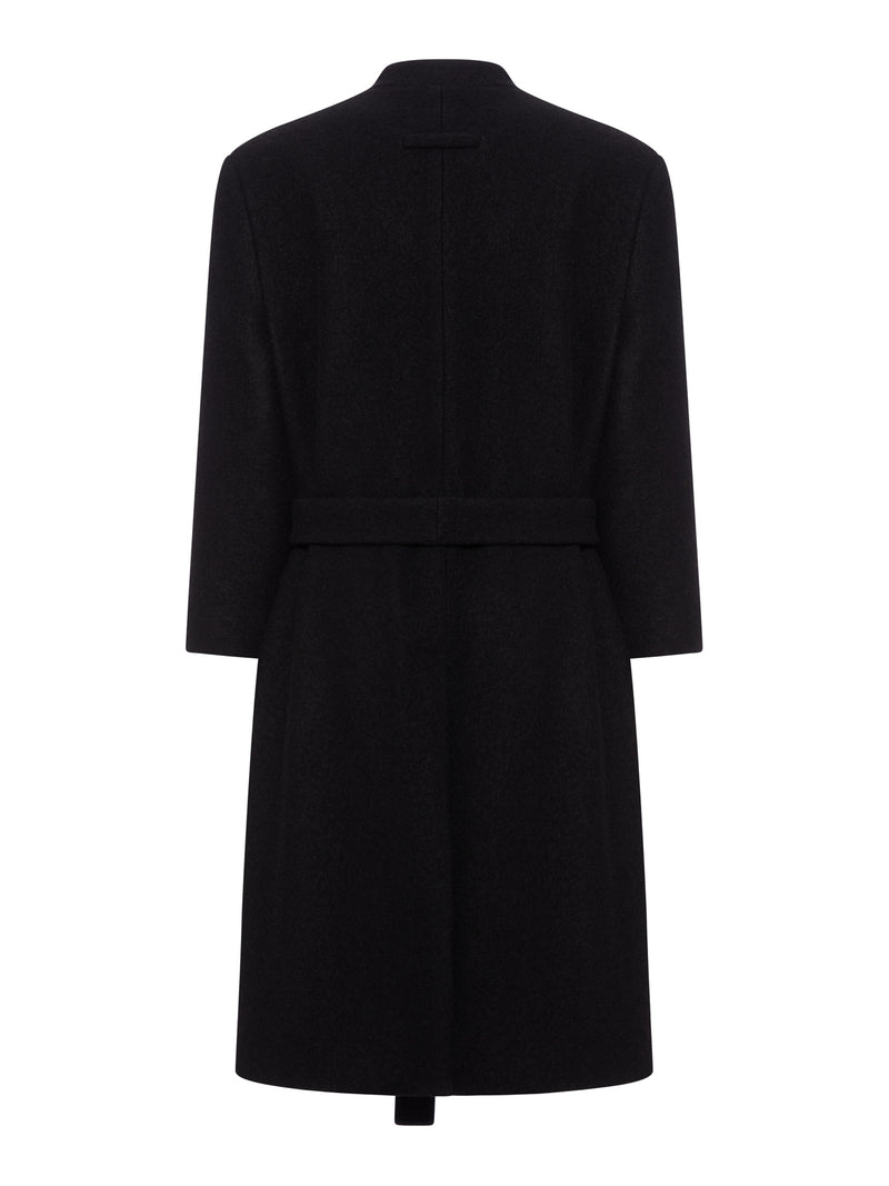 WOOL SHOULDERLESS COAT