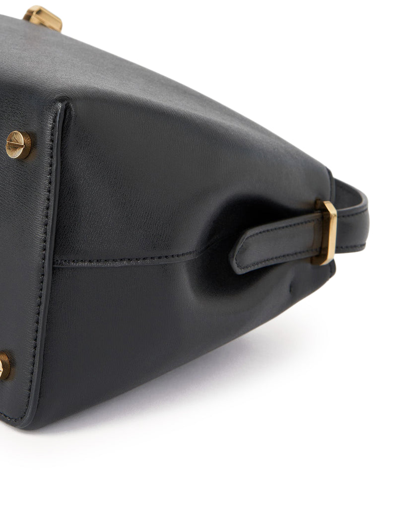 T-LOCK HANDBAG IN SMOOTH CALFSKIN