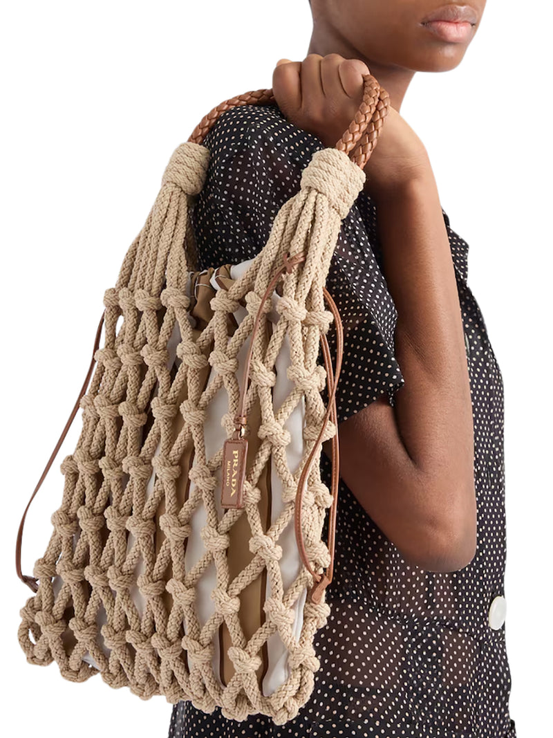 NOUÉ MEDIUM BAG IN COTTON ROPE