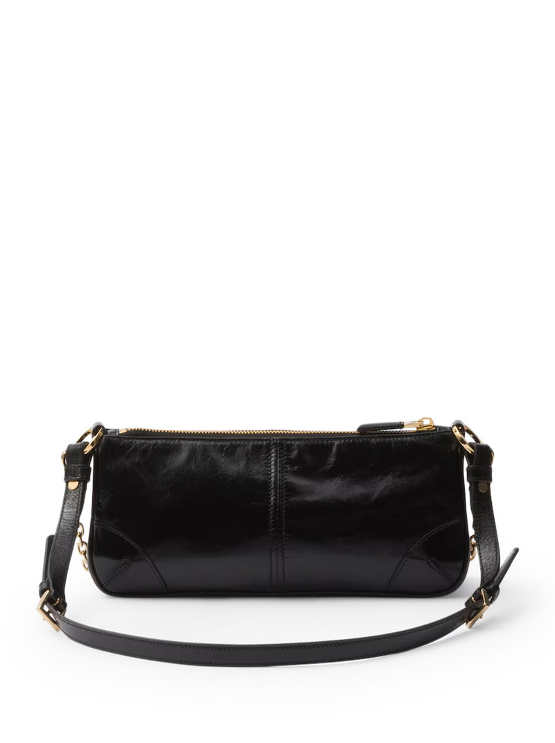 PRADA RE-EDITION 2002 MEDIUM LEATHER SHOULDER BAG