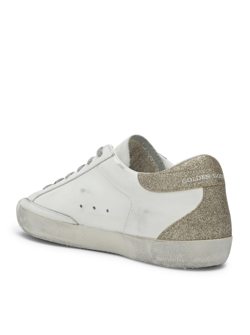 SUPERSTAR SNEAKERS IN NAPPA AND GLITTER