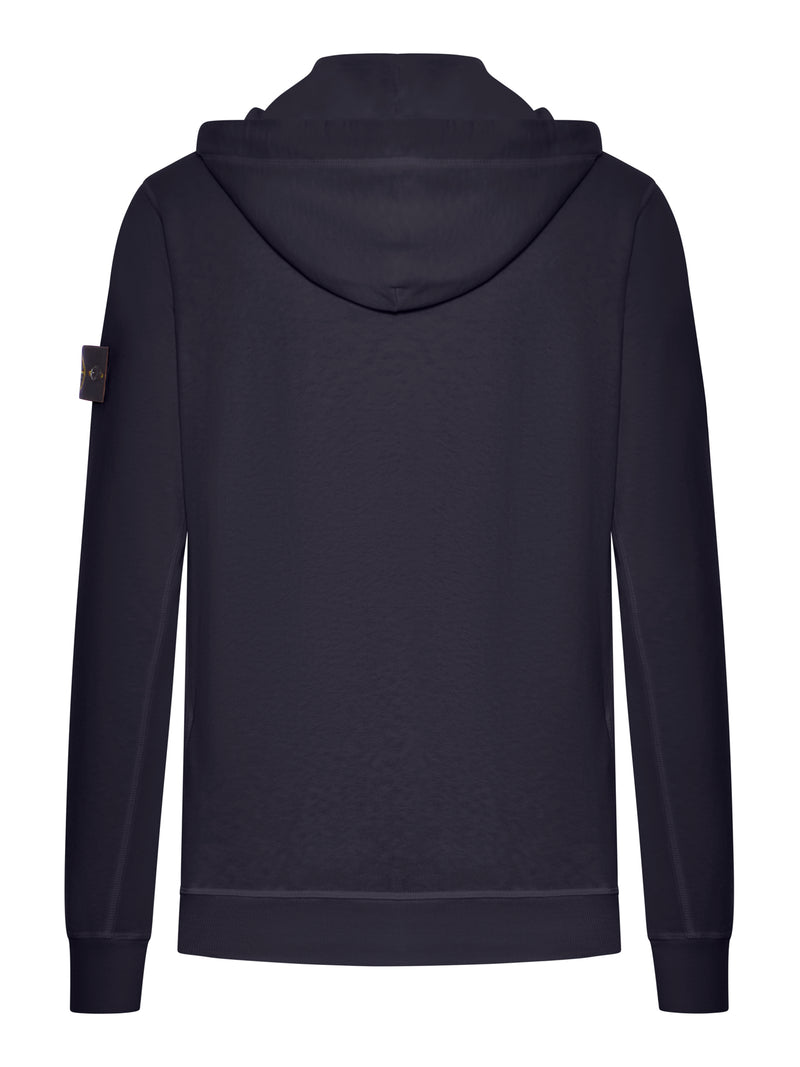 COTTON ZIP-UP HOODIE